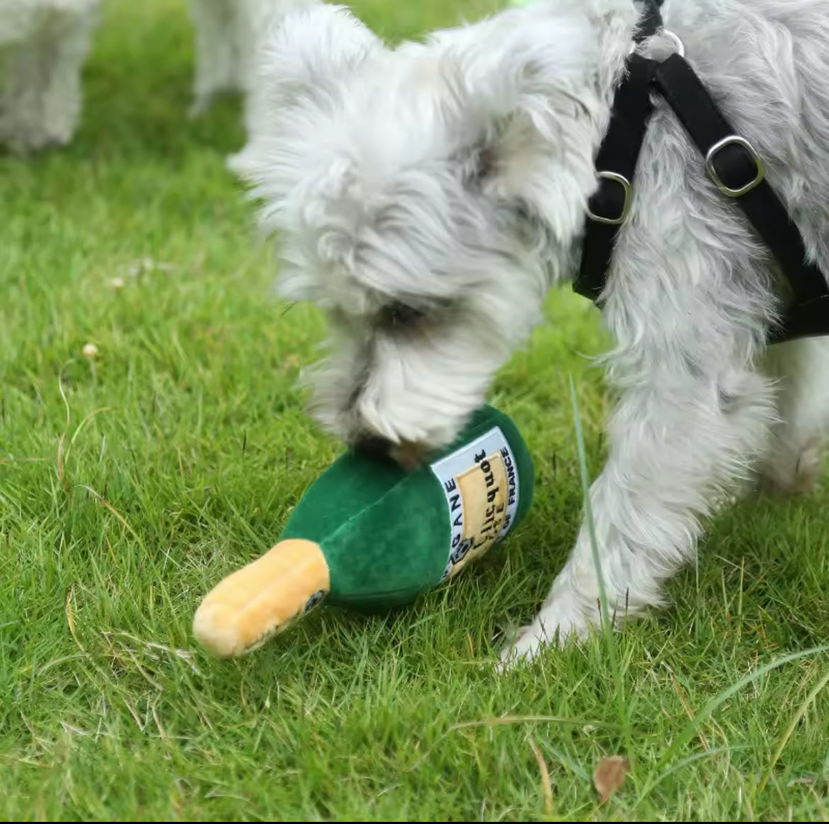 JoyTails Champagne & Corona Beer Dog Toys